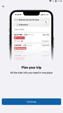 MTA TrainTime android App screenshot 2