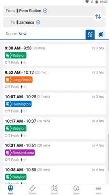 MTA TrainTime android App screenshot 6