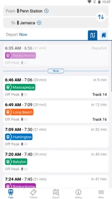 MTA TrainTime android App screenshot 7